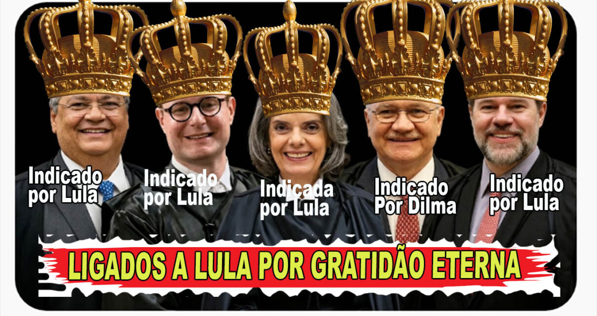 LEVOU UM FORA - Lula pediu argumentos para defender o Supremo e ouviu invertida - CARGOS AO STF DEVERIA SER POR CONCURSO E TEMPO DETERMINADO