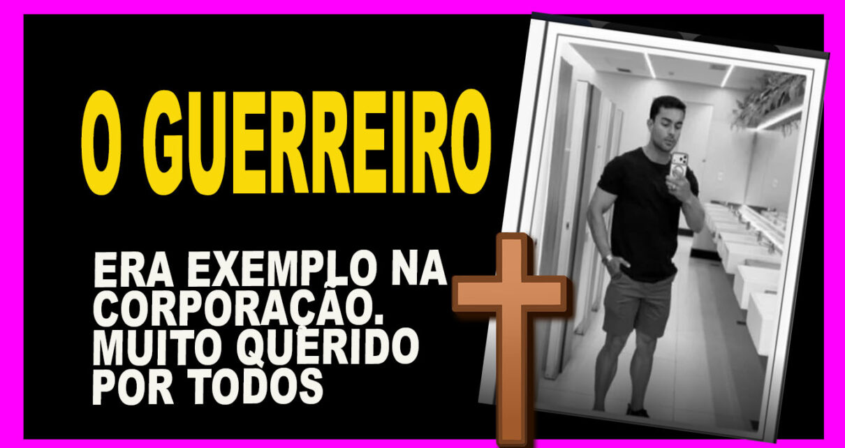 O policial militar Douglas Dumont de Sousa Pires morreu nesta segunda-feira FOTO RDES SOCIAIS