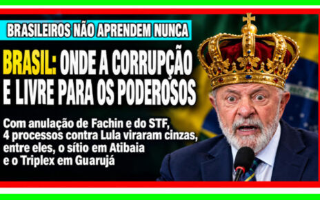 PETROLÃO - Lula saiu ileso das condenações em 3 intâncias e processos em Brasilia prescreveram devido a idade avançada - A Petrobras pagou US$ 2,95 bilhões na época para encerrar uma ação coletiva em Nova Yorq de ressarcimento a investidores na Bolsa