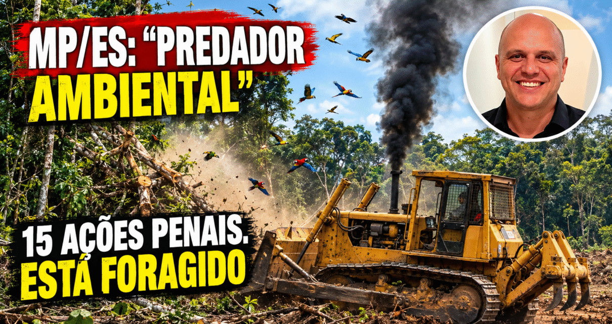 PREDADOR - Justiça nega liberdade a empresário apontado como “predador ambiental contumaz” em Santa Teresa