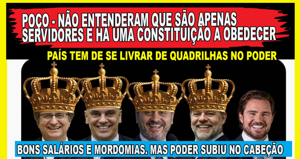 PROCURADORES APONTAM perplexidade e constrangimento com Gonet em relatório -PGR COM GONET NÃO TEM CREDIBILIDADE MAIS PARA ATOS FOTO GERADA POR IA e coroa pixabay