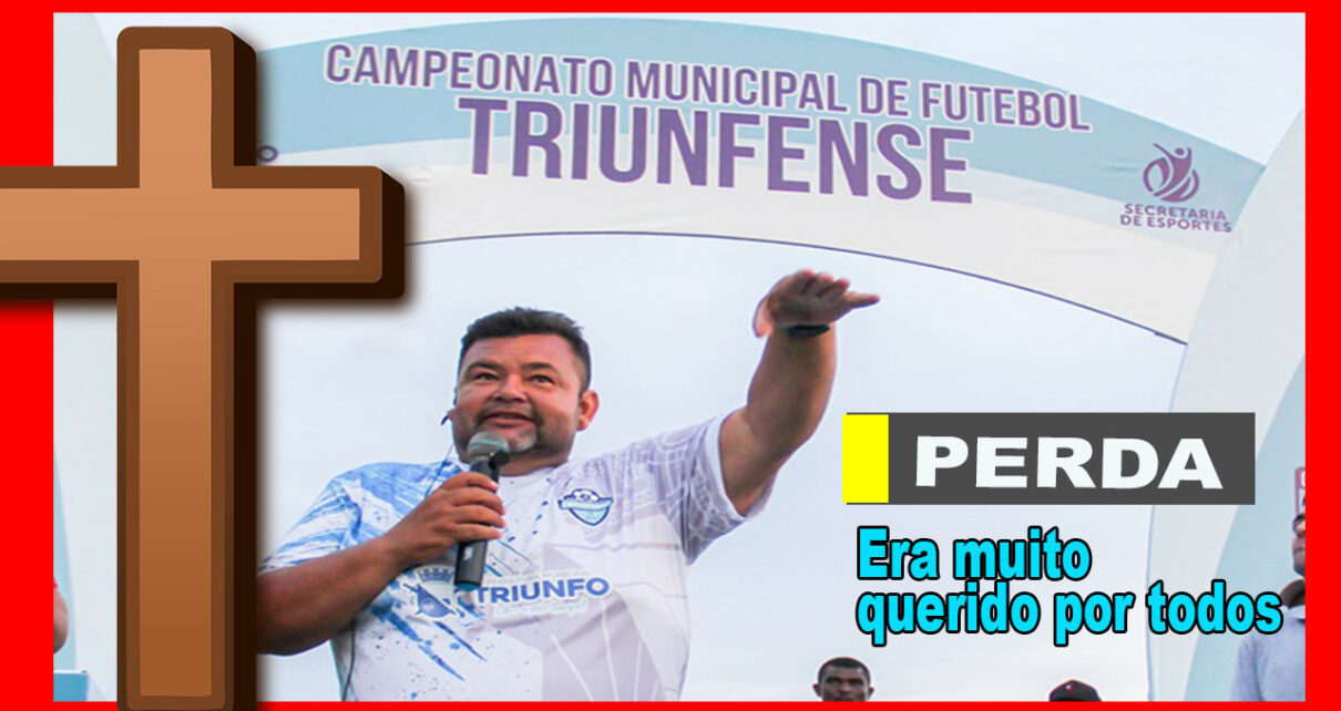 Secretário de Esportes morre aos 45 anos em triunfo vitima de infarto foto redes sociais via fonte