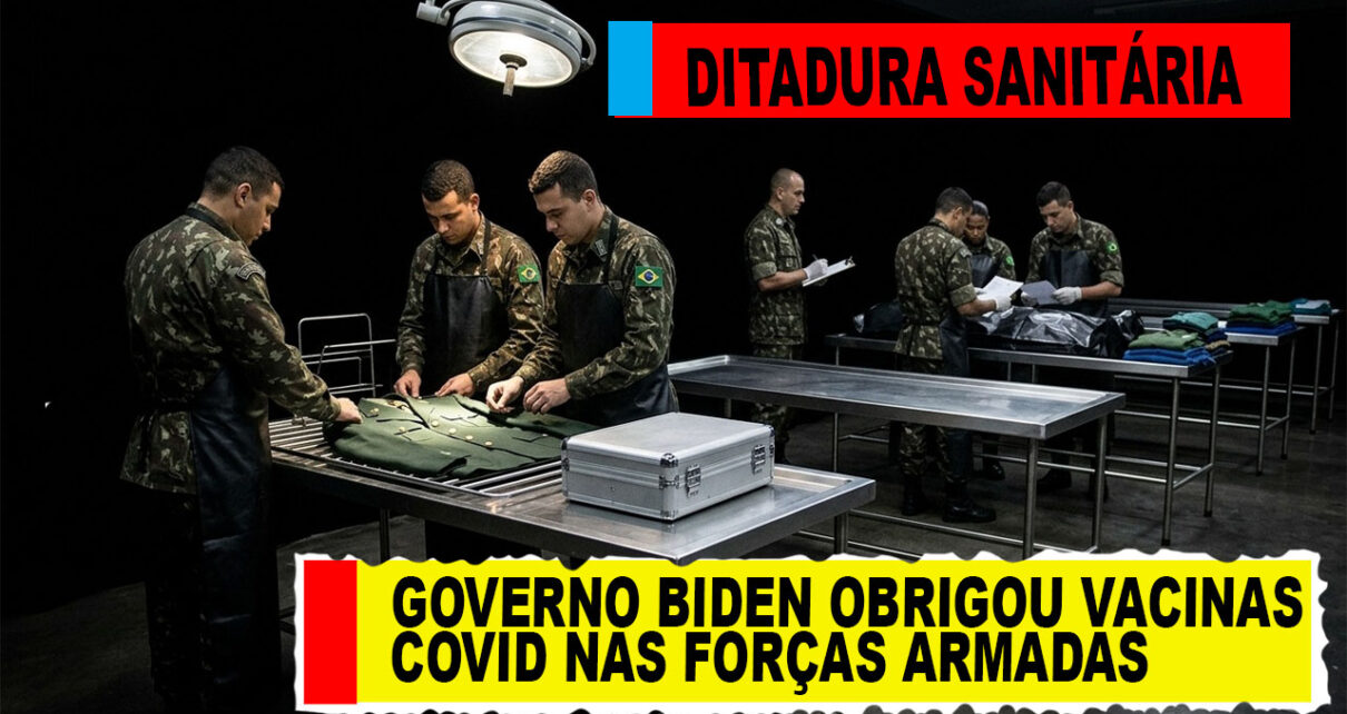 2.500 MORTES DE MILITAES por vacina contra COVID, segundo investigação nos EUA