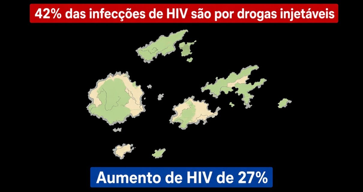 Pandemia dos Vacinados: Fiji, um país com alta taxa de vacinação contra a covid-19, agora enfrenta uma epidemia de AIDS (VAIDS).