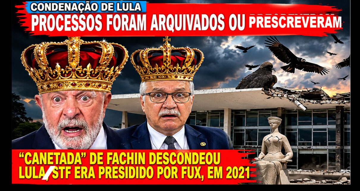 FACHIN AFIRMA que só presidência do STF poderia decidir sobre Andrei; EM 2021 FACHIN DESCONDEOU LULA NA PRESIDÊNCIA DE FUX